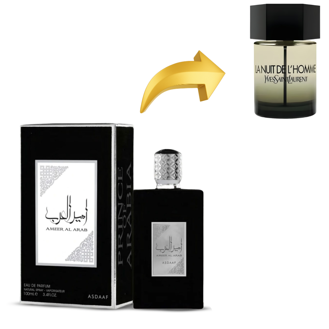 AMEER AL ARAB NOIR 100ml بديل~|YSL LA NUIT DE L’HOMME|