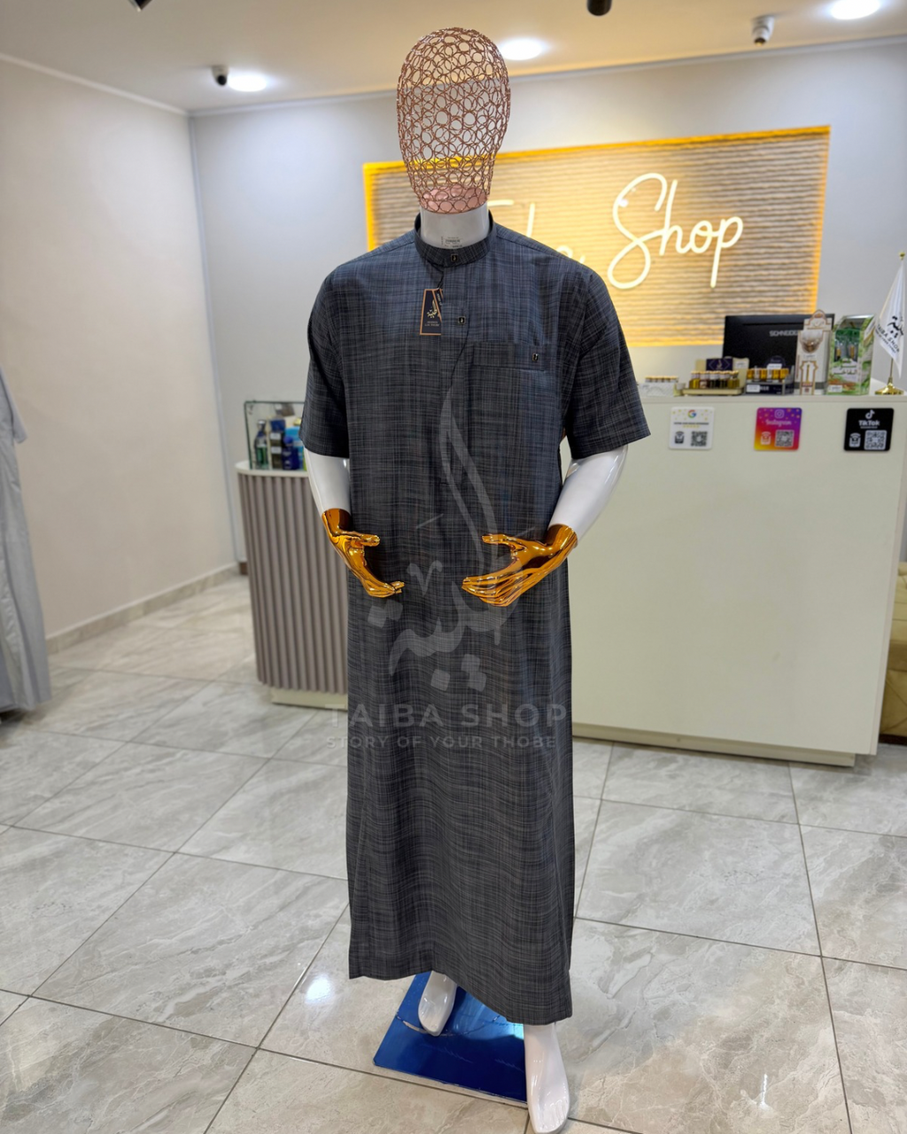 TAIBA MODEL M27 Demi-Manches قميص طيبة مودال