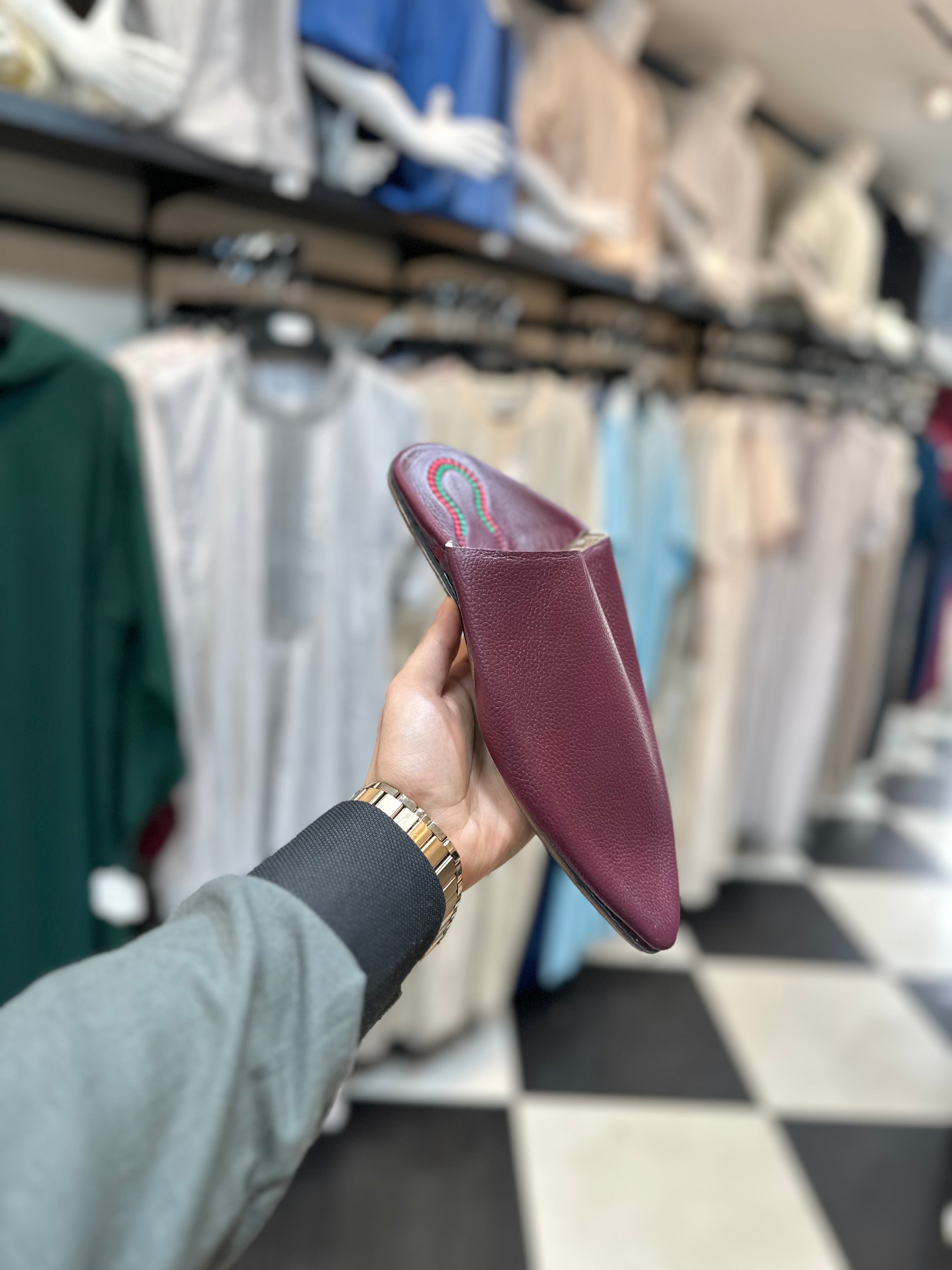 BABOUCHE MAROCAIN البلغة المغربية الأصلية