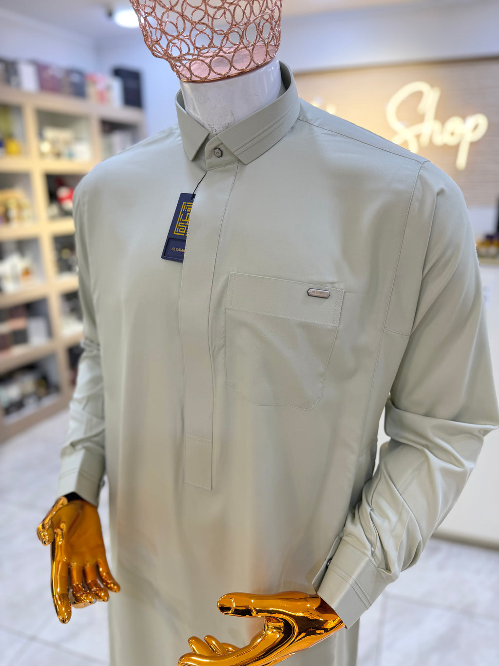 QAMISS QATARI MODEL206 القميص القطري