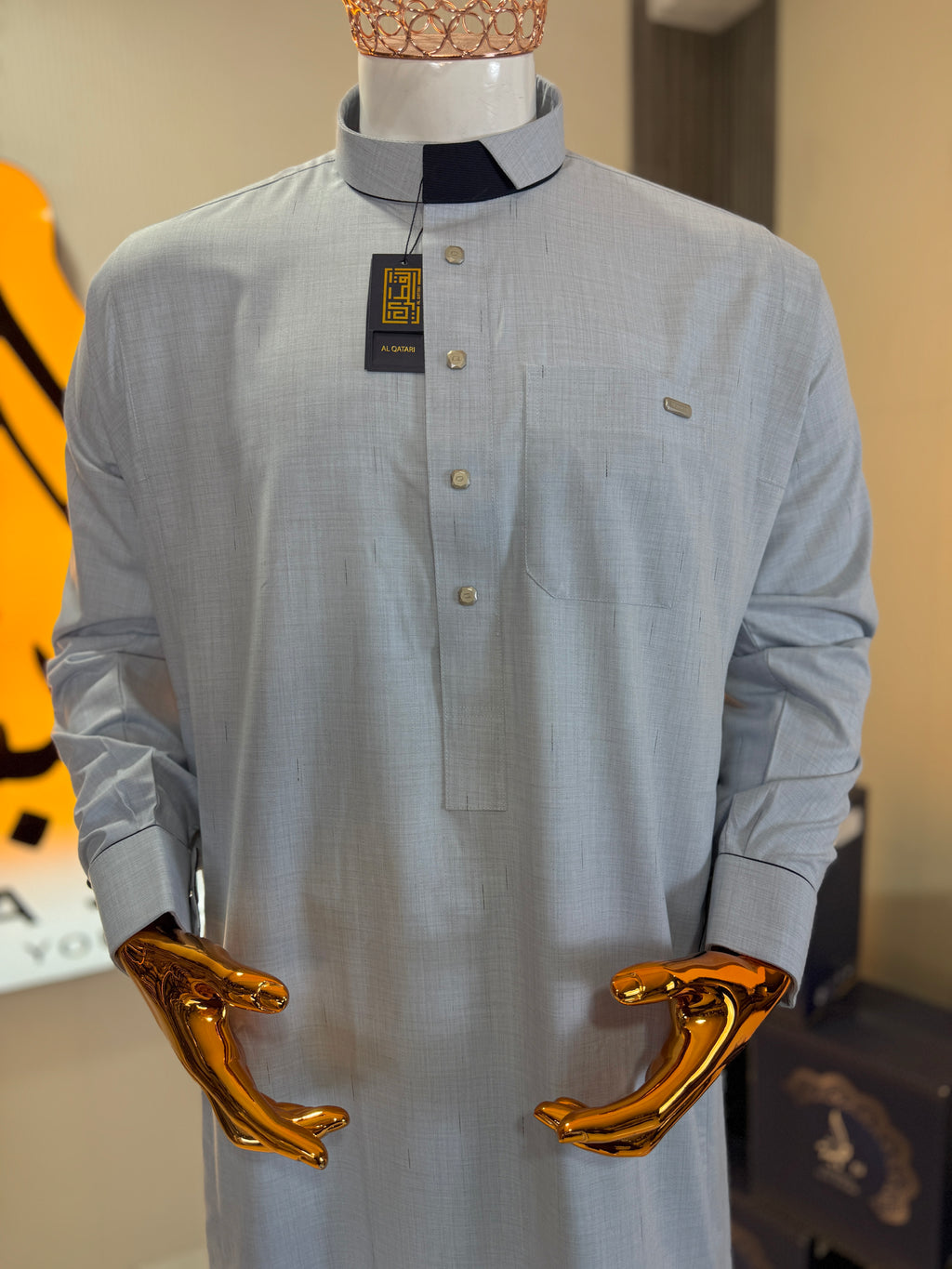 QAMISS QATARI MODEL 205 قميص قطري مودال