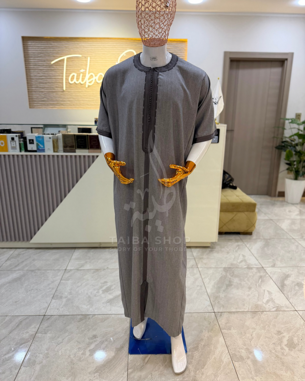 GANDOURA A-Rayures AL-Kimma قندورة صيفية