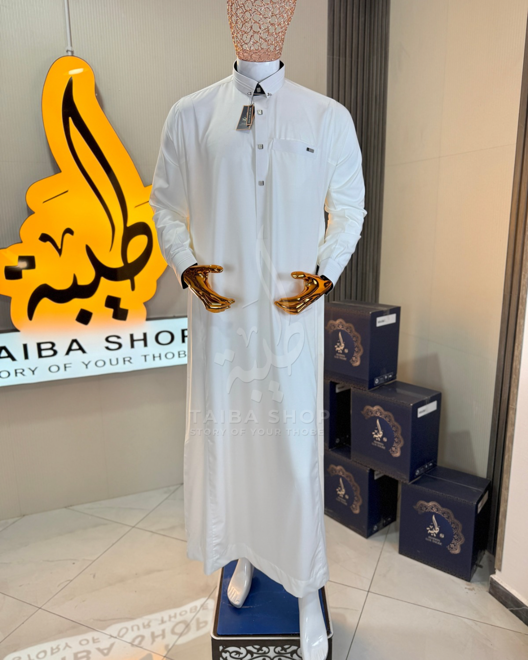 TAIBA LUXE BLANC مودال طيبة الابيض الفاخر