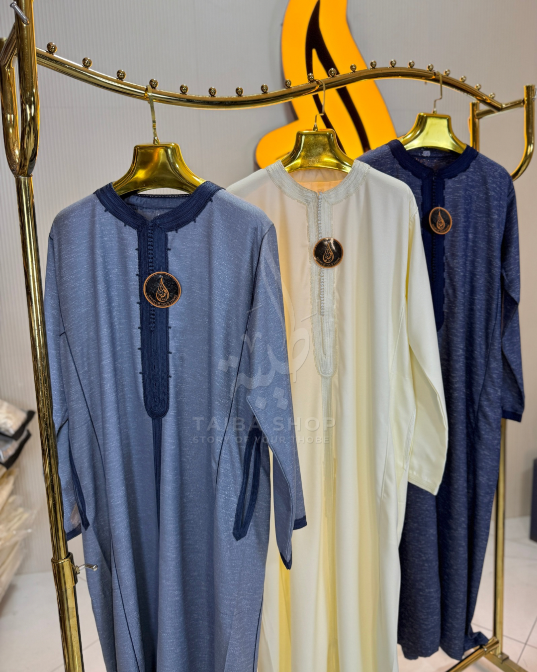 GANDOURA GABARDINExMlifaExtra كندورة القمة