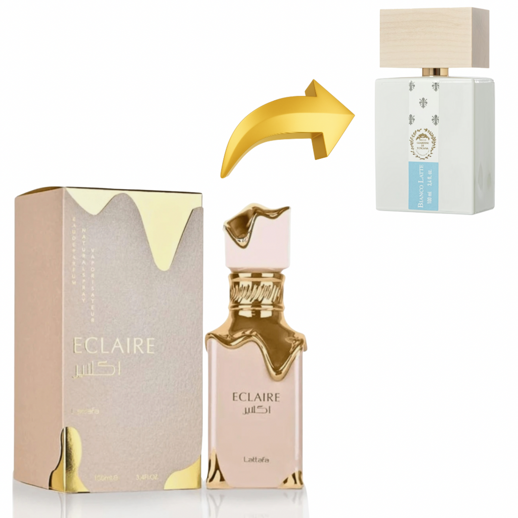 ECLAIRE LATTAFA FEMME 100ml بديل~|BIANCO LATTE DI GIARDINI DI TOSCANA|