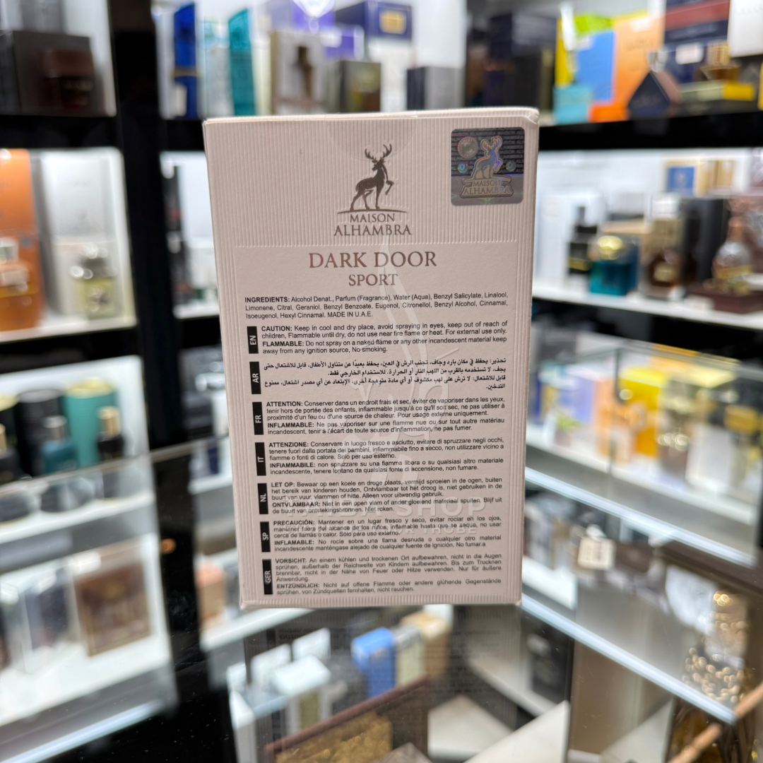 DARK DOOR SPORT 100ml بديل~|DIOR HOMME SPORT|