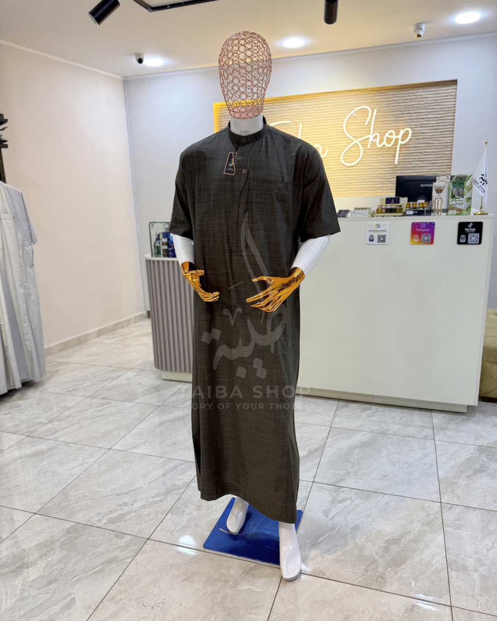 TAIBA MODEL M27 Demi-Manches قميص طيبة مودال
