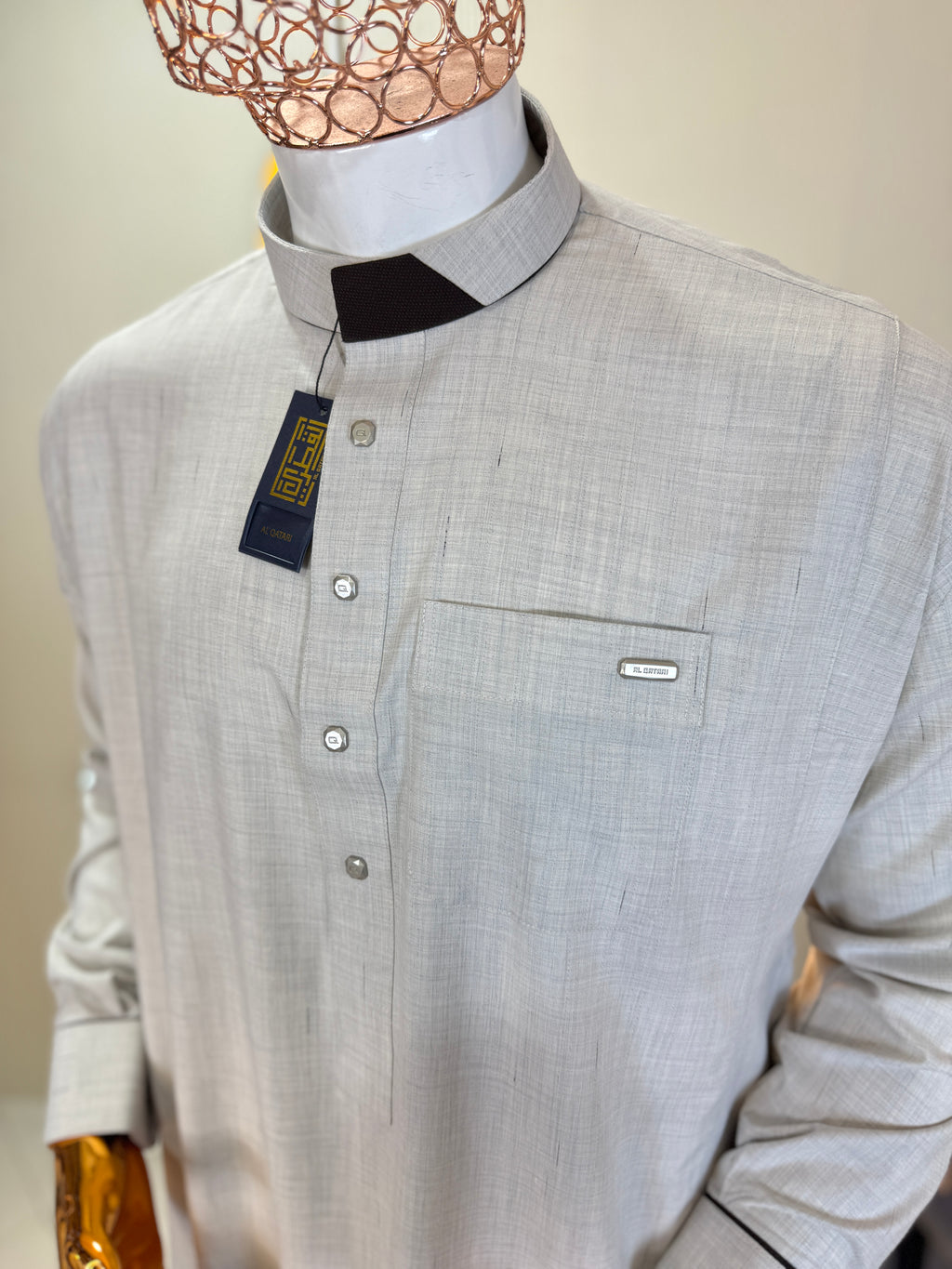 QAMISS QATARI MODEL 205 قميص قطري مودال