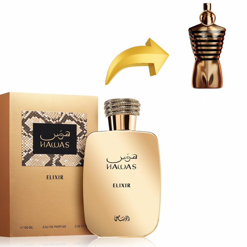 HAWAS ELIXIR EDP 100ml بديل~|JPG LE MALE ELIXIR|