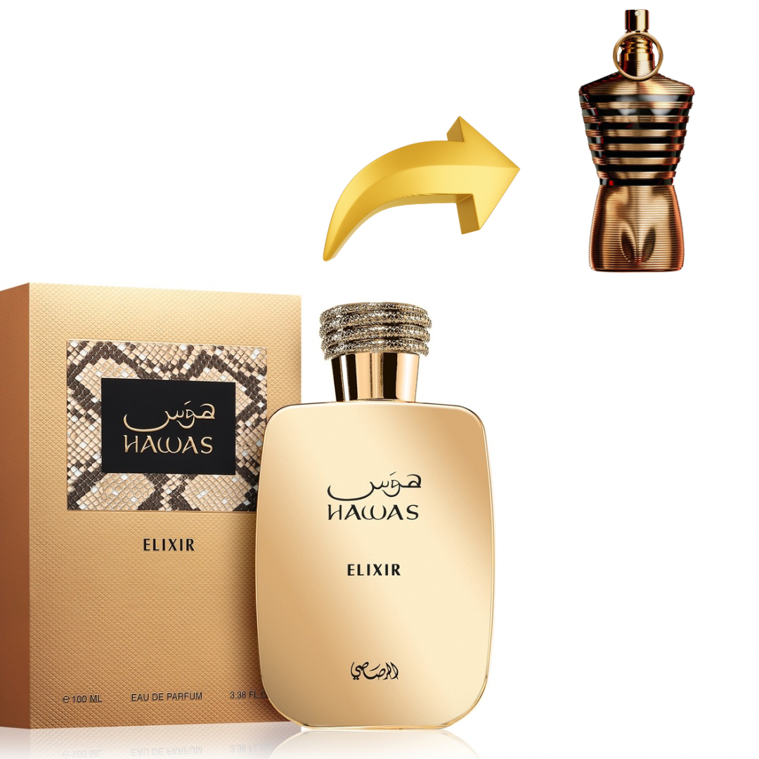 HAWAS ELIXIR EDP 100ml بديل~|JPG LE MALE ELIXIR|