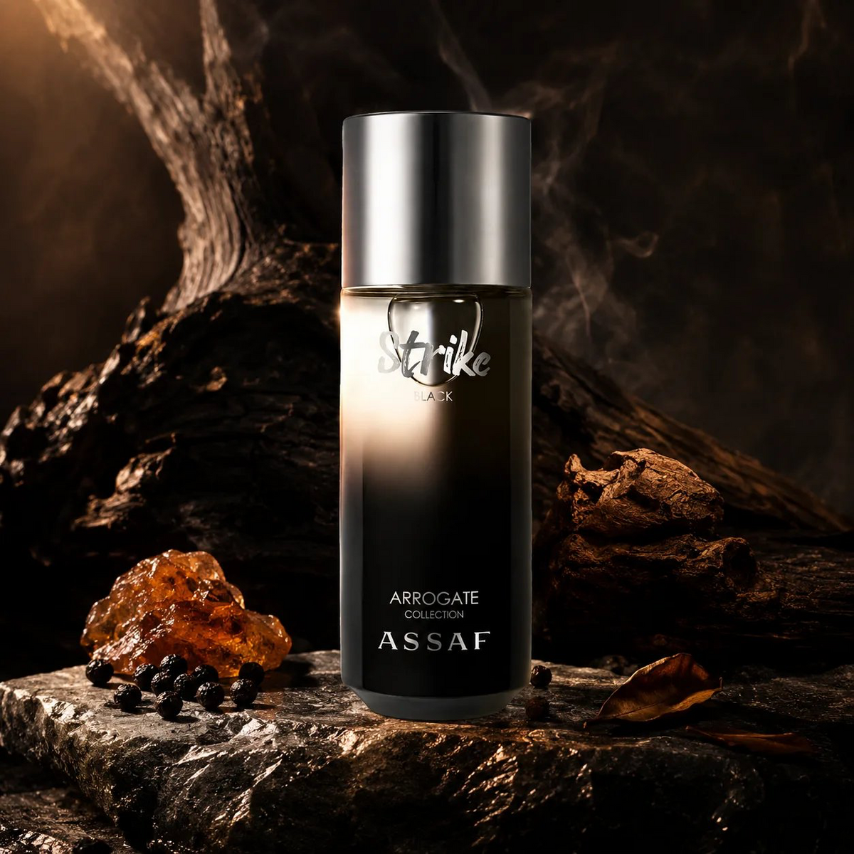 ASSAF STRIKE BLACK 125ml بديل~|CREED ABSOLU AVENTUS|