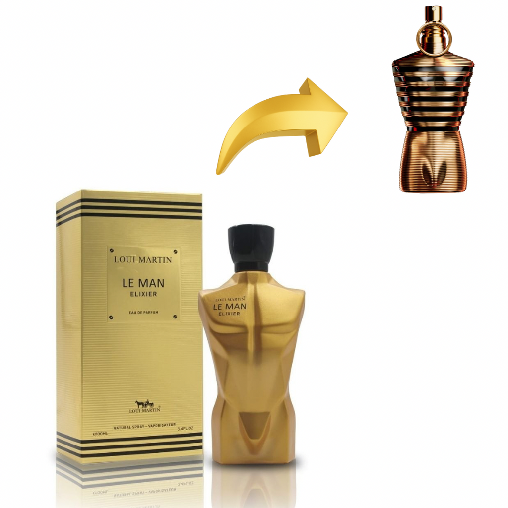 LE MAN ELIXIR LOUIMARTIN 100ml بديل~|J.P.G Le Male Elixir|
