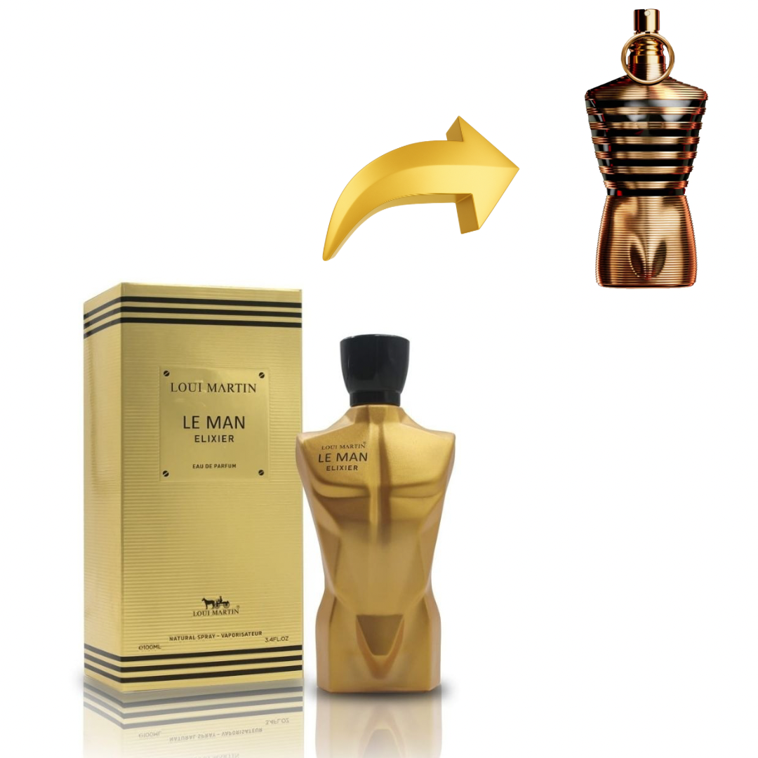 LE MAN ELIXIR LOUIMARTIN 100ml بديل~|J.P.G Le Male Elixir|