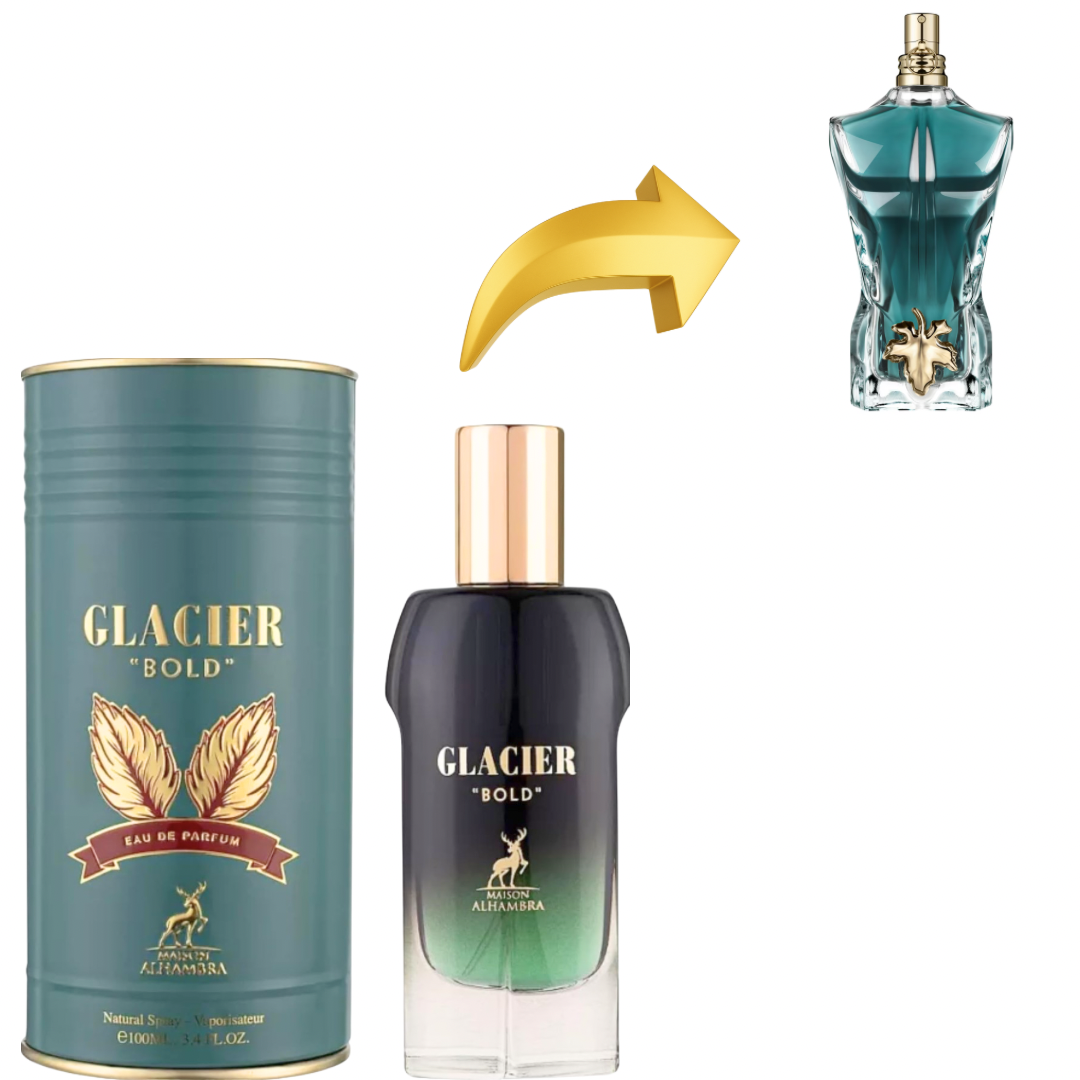 GLACIER BOLD BY AL-HAMBRA 100ml بديل~|J.P.G LE BEAU|