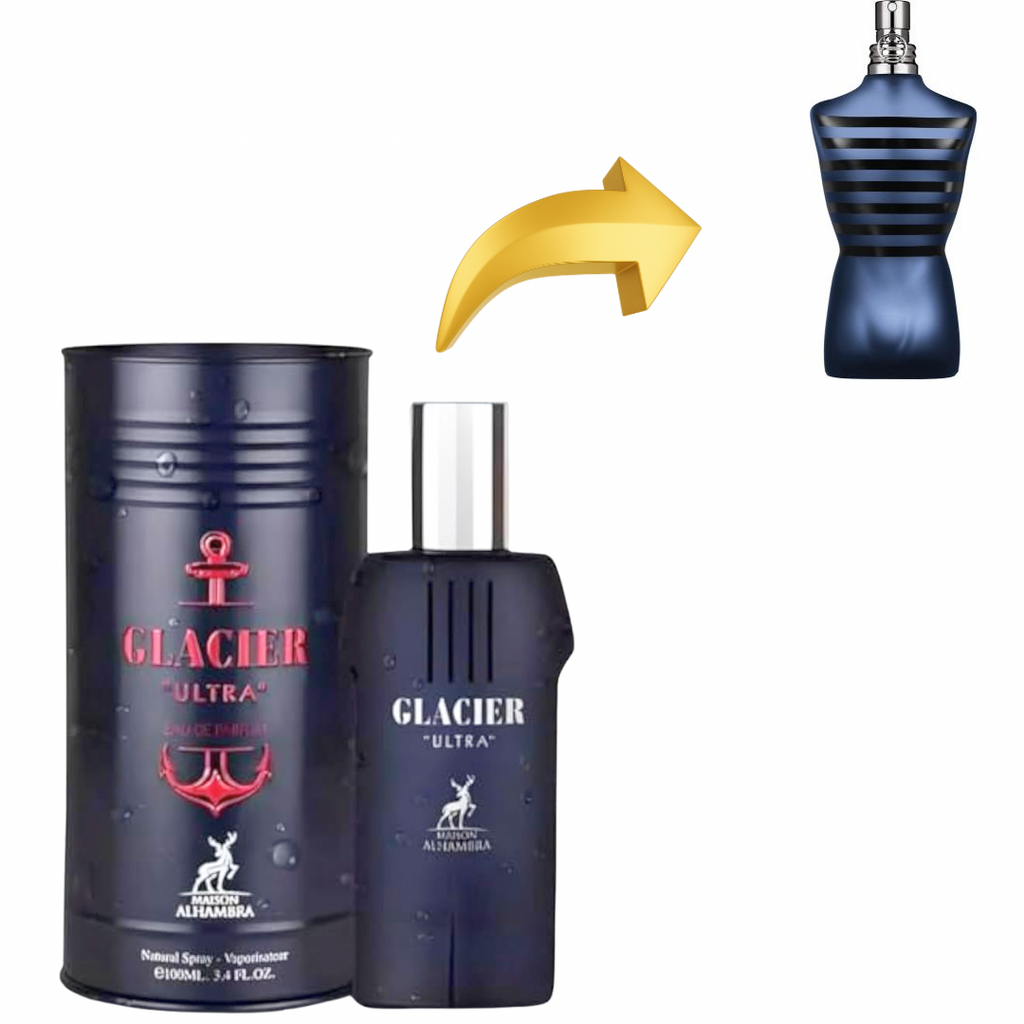 GLACIER ULTRA BY AL-HAMBRA 100ml بديل~|J.P.G ULTRA MALE|
