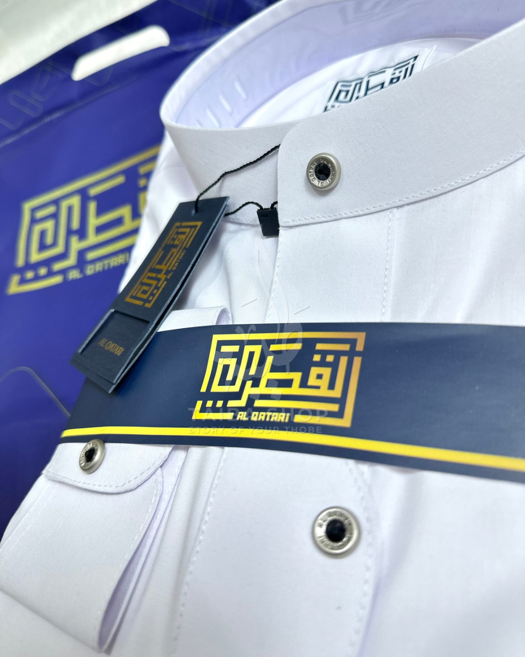 QAMISS QATARI MODEL 203 قميص قطري مودال