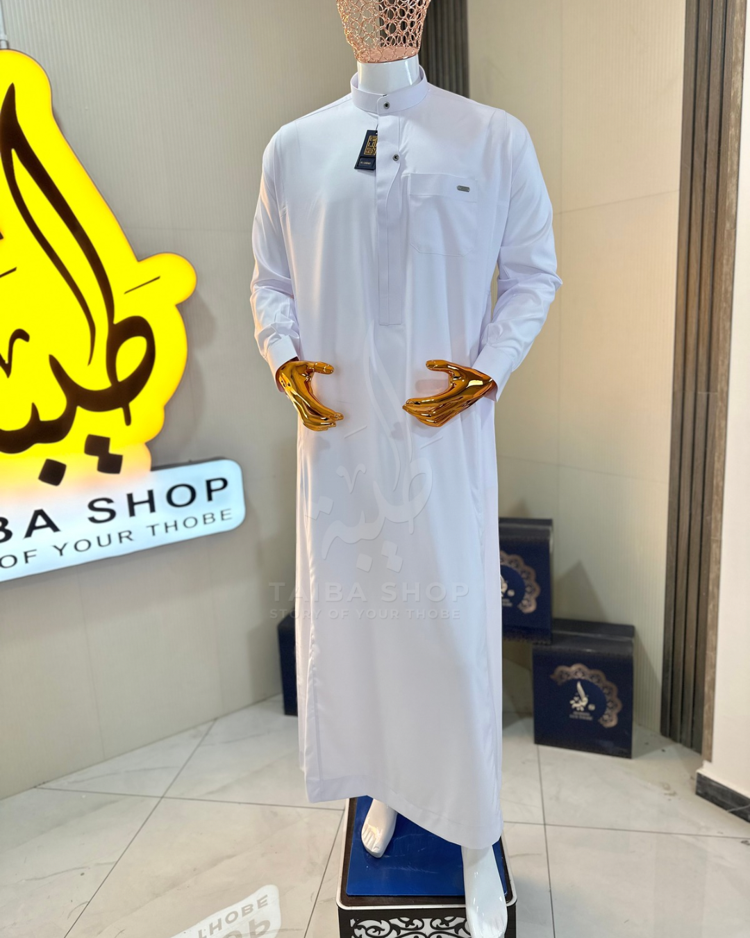 QAMISS QATARI MODEL 203 قميص قطري مودال