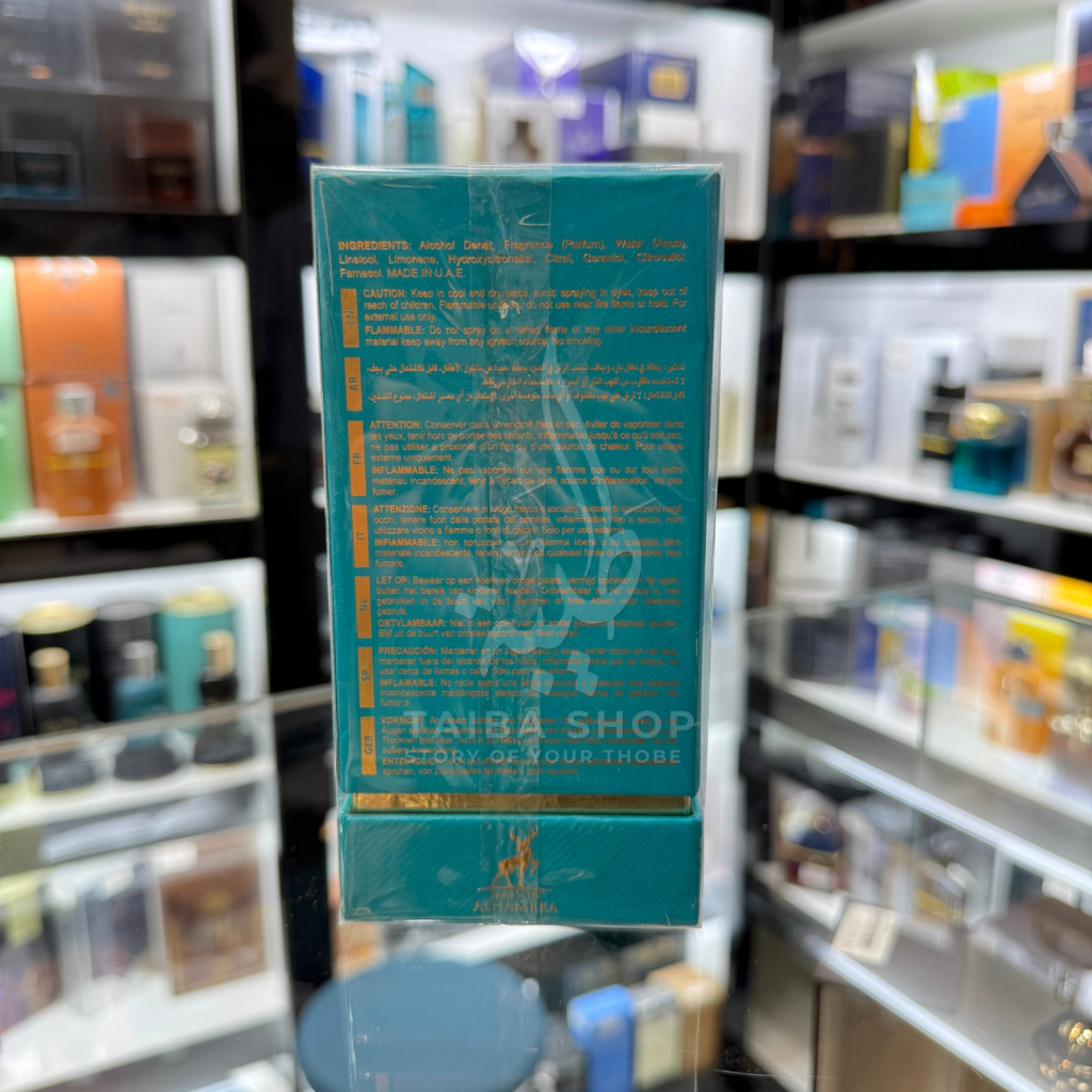 PACIFIC BLUE AL-HAMBRA 80ml بديل~|TOMFORD NEROLI PORTOFINO|