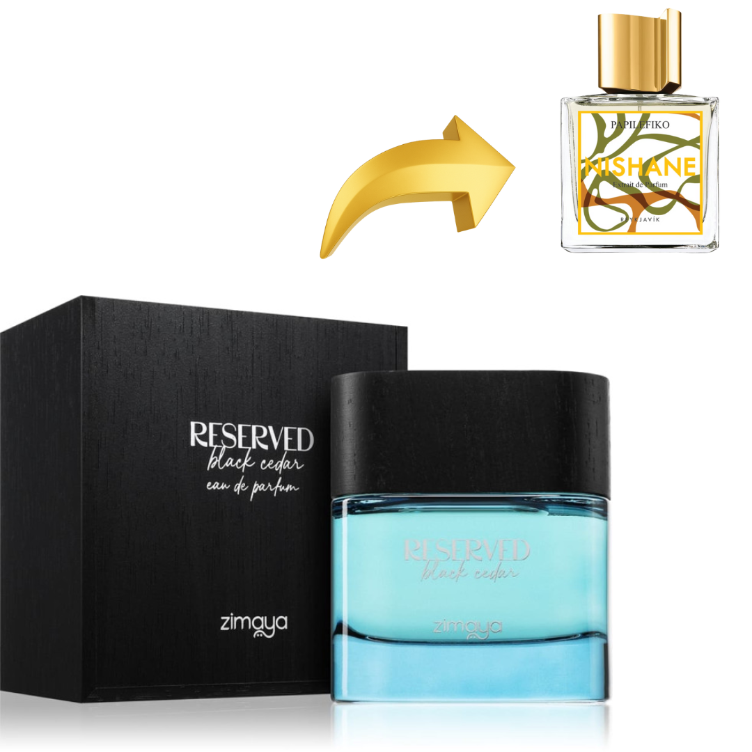 RESERVED BLACK CEDAR 100ml بديل~|NISHANE PAPILEFIKO|