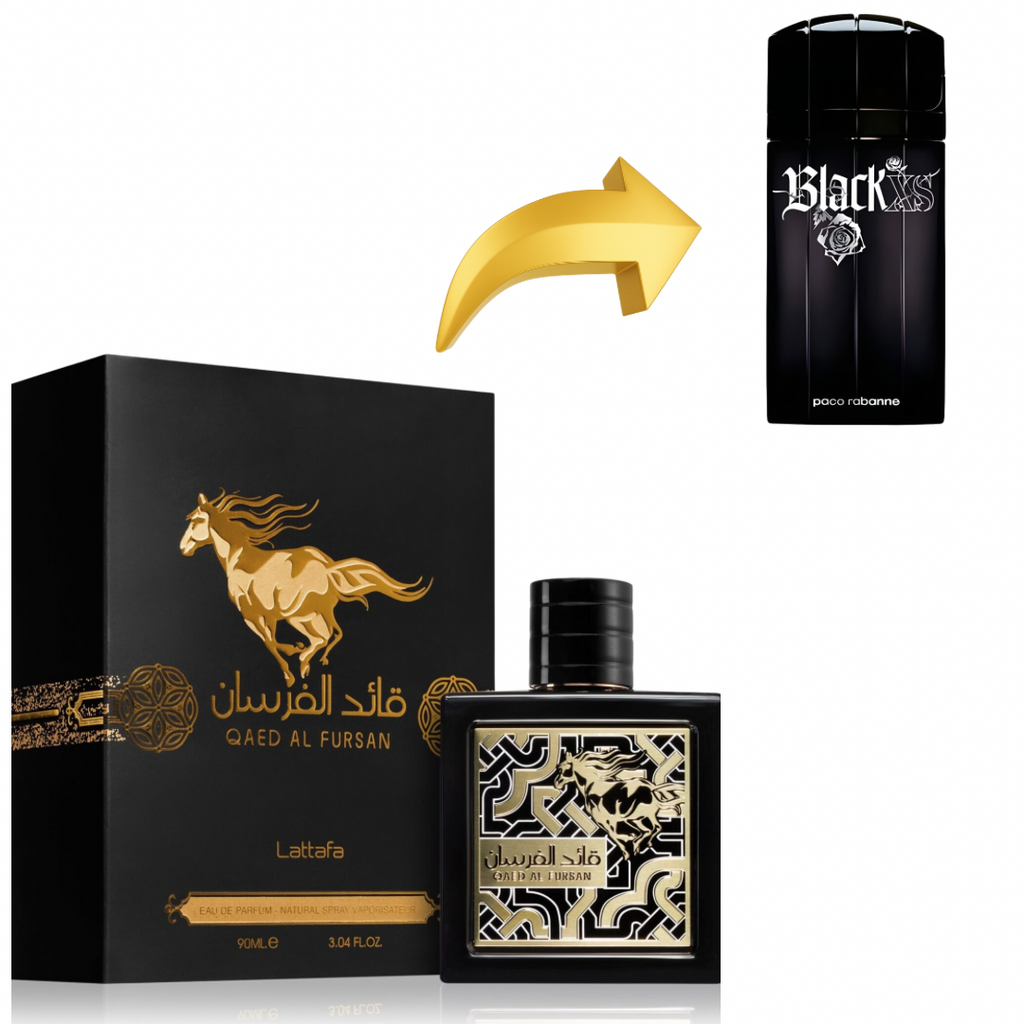 QAED AL FURSAN 90ml بديل~|PACO RABANNE BLACK XS|