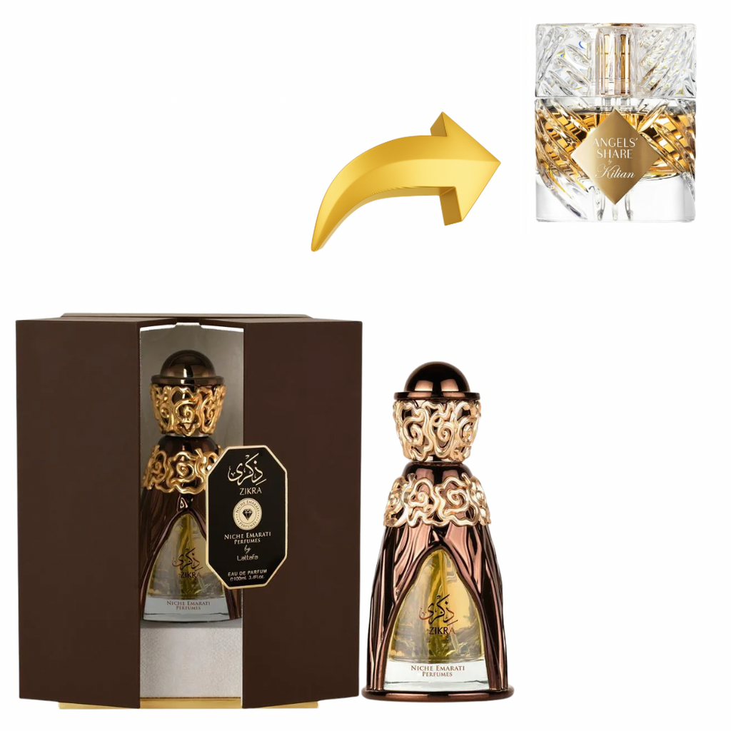 ZIKRA BY LATTAFA 100ml بديل~|ANGELS SHARE BY KILIAN|