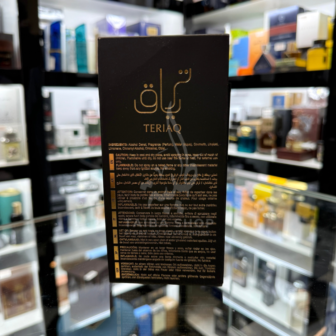 TERIAQ BY LATTAFA 100ml بديل~|Angels Share By Kilian|