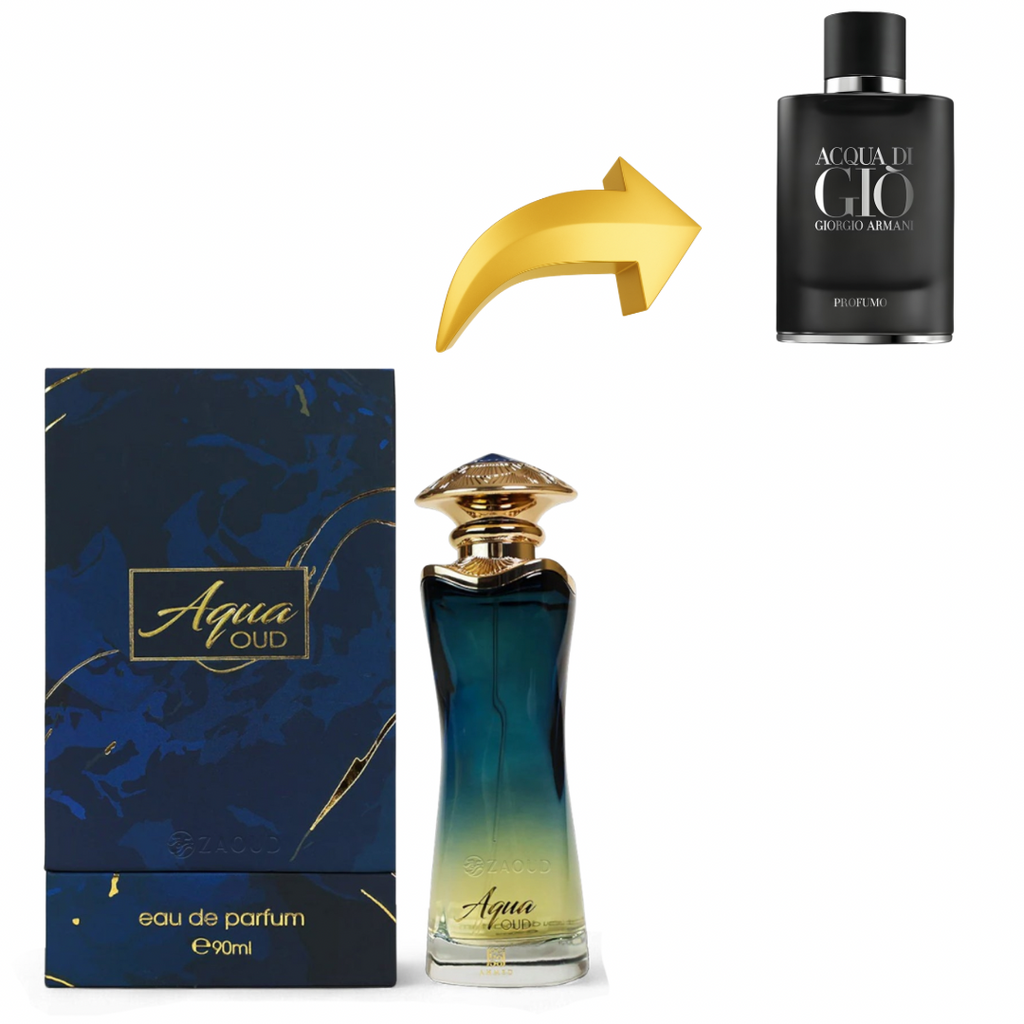 AQUA OUD Ahmed Al Maghribi بديل~|Acqua Di Gio ARMANI|